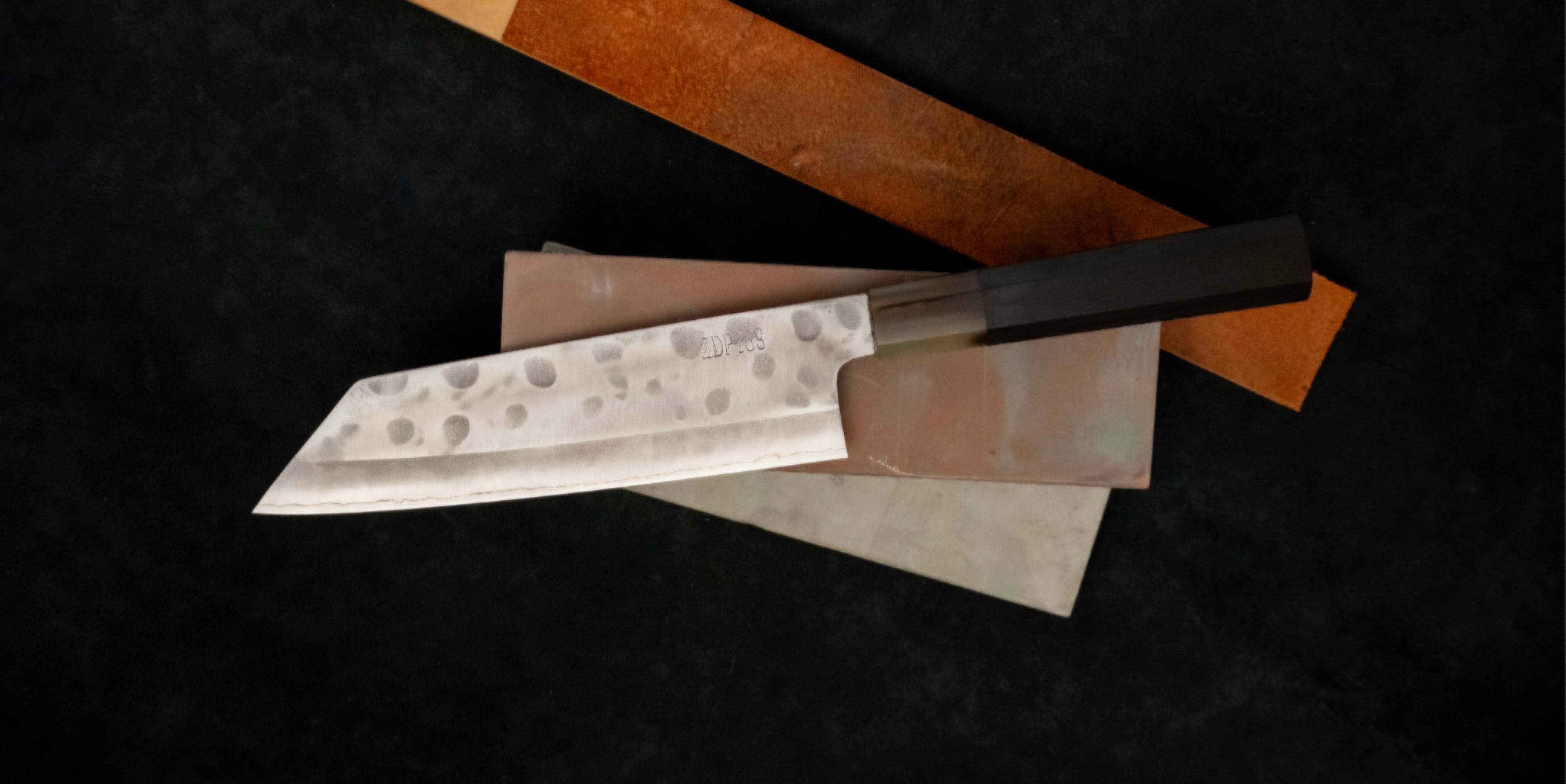 Kouhei-Shinmatsu ZDP-189 Bunka Black 200 mm